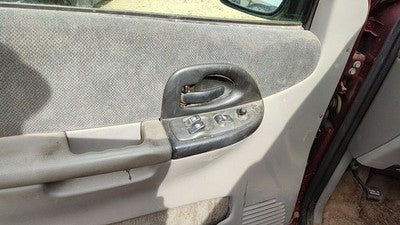 01-02 Venture Driver Left Front Door Trim Panel With Master Switch Gray 14D