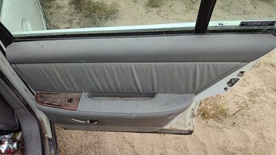 1997-2005 Park Ave Passenger Right Rear Door Trim Panel With Switches Back Gray
