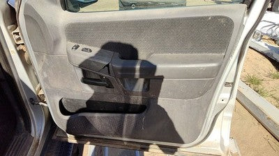 2001 02 Explorer Passenger Right Front Inside Door Trim Panel With Switches Gray
