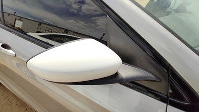 15-17 Chrysler 200 Passenger Right Side Mirror Door Mounted Billet Silver Psc