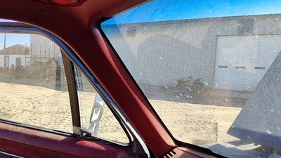 1989 Ford F150 Driver Left A Pillar Trim Windshield Post Panel Oem Red