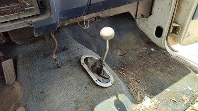 84 Dodge Ram W250 4X4 Shifter Lever Assembly With Linkage 4Wd T Case Shift Unit