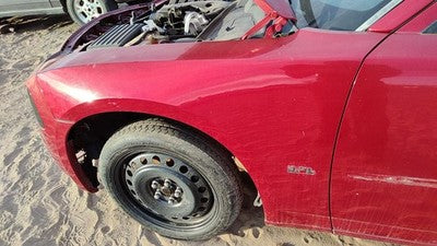 2006-2010 Dodge Charger Driver Left Front Fender Oem Prh Inferno Red 05183427Ab