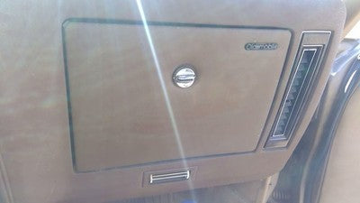 1985 Olds 88 Glove Box Assembly Complete Door With Latch Oem Tan