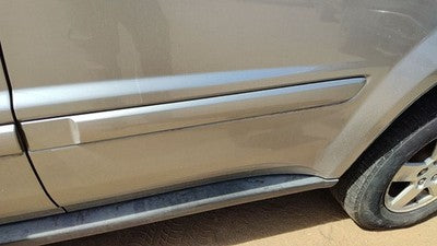 05-09 Equinox Driver Left Rear Moulding From Door Oem Back Trim Strip Silver 67U