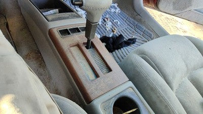 1996 Olds 88 Trim Bezel Around Floor Shifter Oem Woodgrain Console