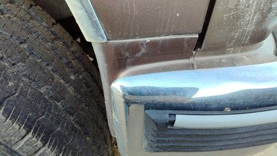 1992-1999 Chevy Suburban Passenger Right Moulding From Fender Trim Strip Brown