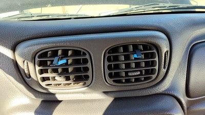 2002-2003 Chevy Trail Blazer Center Dash Heater Vent Assembly Oem Ac Gray 95D