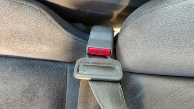 2006-2009 Honda Civic Driver Left Front Seat Belt Buckle Receiver Sedan Gr Gray