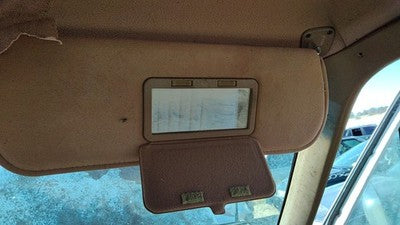 Ford F150 Passenger Right Sun Visor Oem Brown