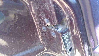 93 Cadillac Fleetwood Driver Left Rear Door Latch With Rods/Cables Assembly Back