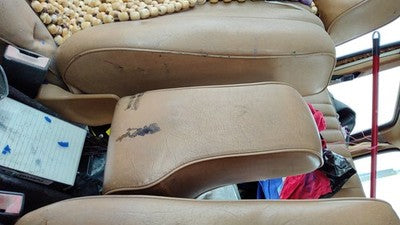 1980 Mercedes 300Td Center Console Lid Only Oem Arm Rest Fold Down Brown