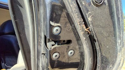 07-12 Nissan Altima Passenger Right Rear Door Latch With Rods/Cables Back 4 Door
