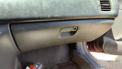 1995 Honda Accord Glove Box Assembly Complete Door With Latch Oem Gray
