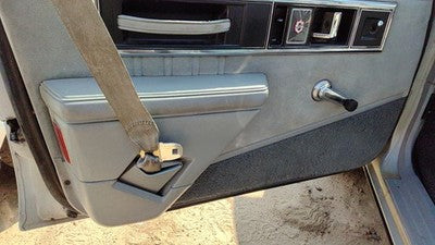 1990 Olds 88 Driver Left Front Door Trim Panel Gray