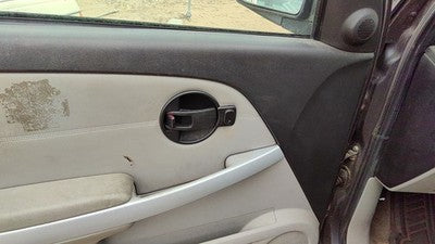 06-09 Equinox Driver Left Front Door Trim Panel With Master Switch Gray 142
