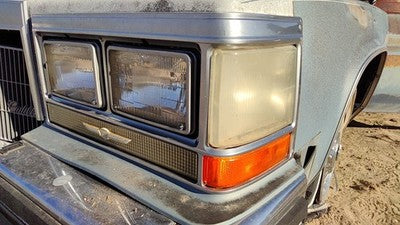 1980-84 Deville Sedan Driver Left Chrome Trim Around Headlight Oem Door 01628786
