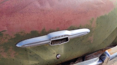 1953 Chevy Bel Air 150 Sedan Trunk Emblem Oem Chrome Badge Back