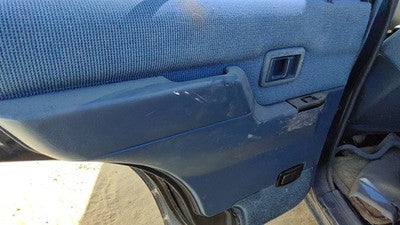95 Nissan Pathfinder Driver Left Rear Inside Door Trim Panel Only Oem Back Blue