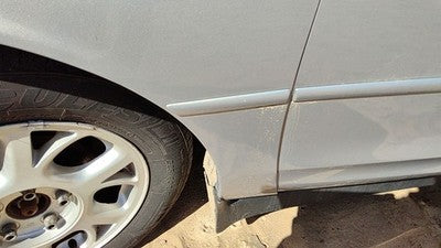 98-02 Oldsmobile Intrigue Driver Left Moulding From Fender Trim Strip Silver 17U