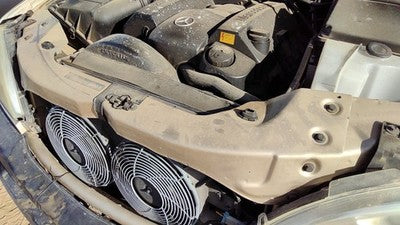 2000-2005 Mercedes Ml350 Upper Radiator Support Tie Bar With Hood Latch Oem