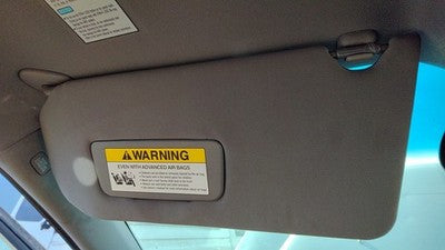 2004-2006 Acura Mdx Driver Left Sun Visor Oem Black 83280S3Va12Za