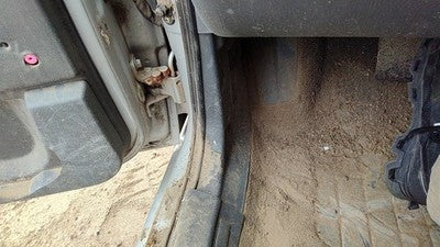 1991 Volvo 740 Driver Left Lower Kick Trim Panel Oem Gray