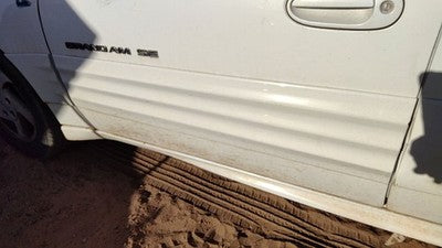 Pontiac Grand Am Driver Left Front Moulding From Door Oem Trim Strip White 16U