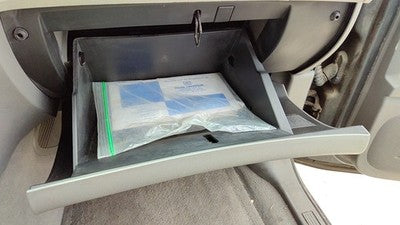 2009-2017 Chevy Traverse Glove Box Assembly Complete Door With Latch Oem Gray
