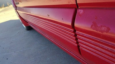 1993 Grand Prix Driver Left Front Moulding From Door Oem Trim Strip Red 2 Door