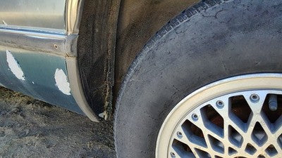 1989 Olds Cutlass Cierra Driver Left Rear Wheel Flare Moulding Oem Back
