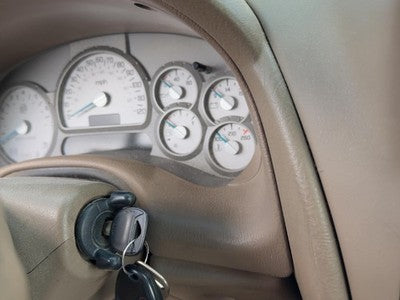 2004 Buick Rainier Trim Bezel Around Speedometer Oem Dash Surround Panel Tan 332