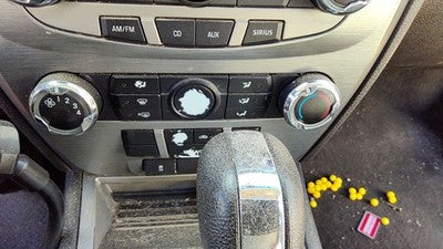 2010 Ford Fusion Temperature Control Module In Dash Heater Ac Head Unit Oem 2.5L