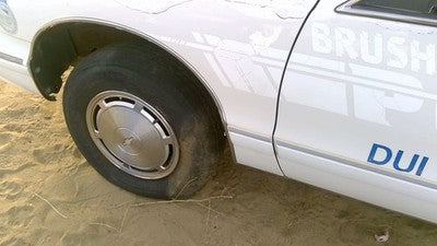 1991-1996 Chevy Caprice Driver Left Front Fender Oem White
