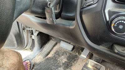 2014-19 Silverado 1500 Lower Dash Under Column Knee Bolster Trim Panel H2r Gray