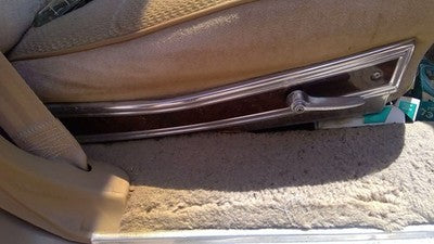 1985 Olds 88 Passenger Right Side Seat Trim Panel Oem Woodgrain