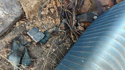 1964 Ford Thunderbird Coupe Driver Left Front Seat Belt Buckle Oem Blue