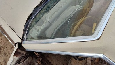 1981 Chevy Malibu Chrome Trim Around Windshield Surround Moulding Front 4 Door
