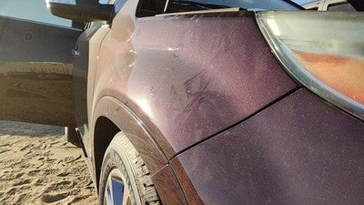 2011-2015 Kia Sorento Passenger Right Front Fender Oem Ir Dark Cherry 663211U021