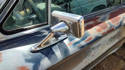 1964 Ford Thunderbird Coupe Driver Left Side Mirror Door Mounted Oem