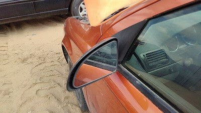 2005-2010 Chevy Cobalt Driver Left Power Side Mirror Door Mounted Oem Orange 56U