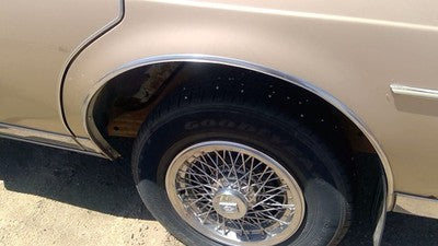 1985 Olds 88 Driver Left Rear Wheel Flare Moulding Oem Chrome Trim