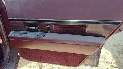 1998 Buick Lesabre Passenger Right Rear Door Trim Panel With Switches Back Red