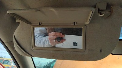 2005-2010 Chevy Cobalt Driver Left Sun Visor Oem Gray 14C 20868638