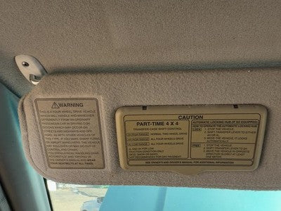 1995 Isuzu Rodeo Driver Left Sun Visor Oem Gray 160