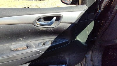 16-19 Sentra Driver Left Front Door Trim Panel With Master Switch Charcoal G