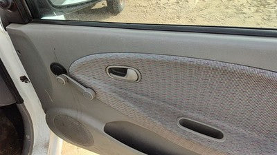 2001-2002 Kia Rio Passenger Right Front Door Trim Panel Manual Windows Gray