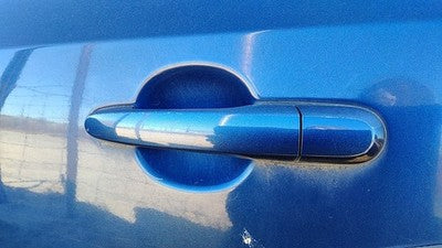 05-09 Hyundai Tucson Driver Left Rear Outside Door Handle Back Nautical Blue Ol