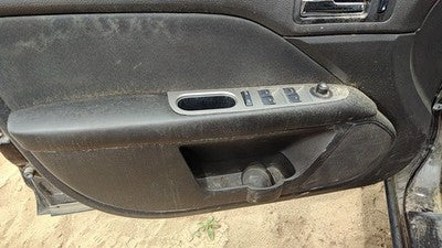 10-11 Ford Fusion Driver Left Front Door Trim Panel With Master Switch Black Dw
