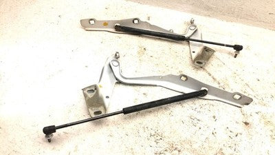 10-18 Dodge Ram 4500 Pair Of Hood Hinges Right Left Set Assembly Oem White Pw7